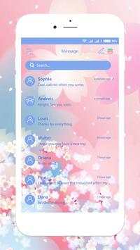 SMS Spring Message Theme Free screenshot 2
