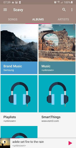 Music Player 7 تصوير الشاشة