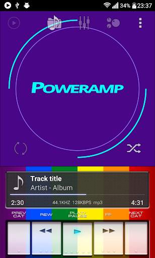 Love wins skin for Poweramp V2 screenshot 1