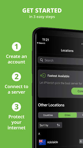 IPVanish App VPN & Secure IP screenshot 2
