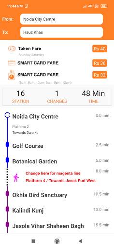 Delhi Metro Map,Route, DTC Bus screenshot 3