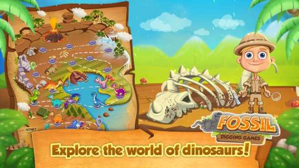 Dig up dinosaur bones: Fossil digging games screenshot 1