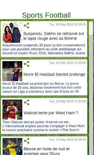 Foot News screenshot 8
