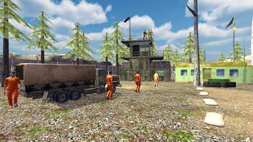 Us Army Prisoner Transport : Criminal Transport 3D screenshot 2