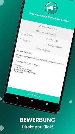 PopUpJob - Nebenjobs, Studentenjobs & Promojobs screenshot 3