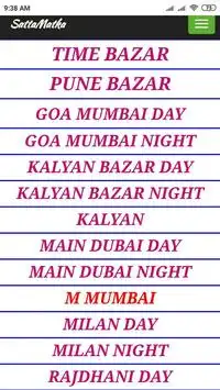satta matka milan bazar time bazar kalyan screenshot 2