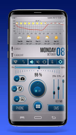 Тема Player для Total Launcher screenshot 2