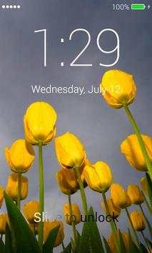 Tulips Lock Screen Pro App screenshot 2