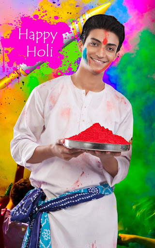 Holi Photo Editor - Photo Frames 6 تصوير الشاشة