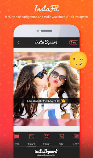 SquareFit - insta Photo Editor-Beauty Photo Effect screenshot 2
