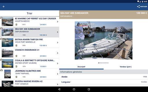 Annonces du Bateau occasion screenshot 14