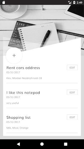 Notepad screenshot 2
