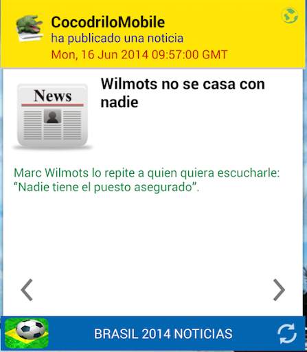 Brazil  World Cup 2014 Mobile screenshot 22