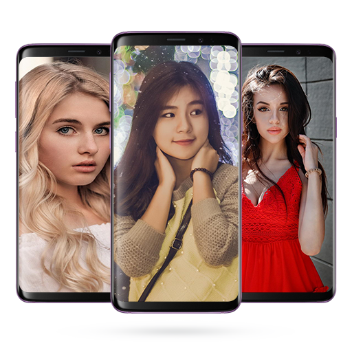 Beautiful girls wallpaper icon