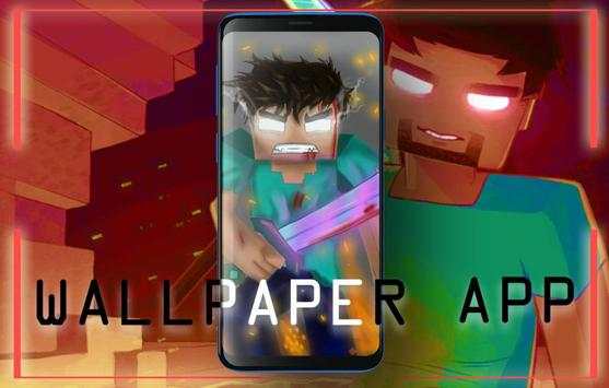 Herobrine Wallpaper Craft HD screenshot 6