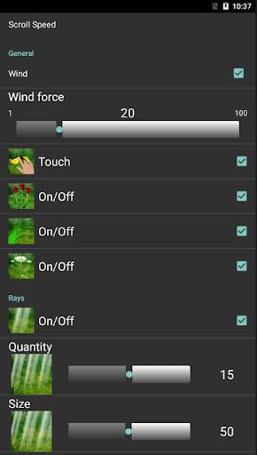 Garden Live Wallpaper screenshot 4