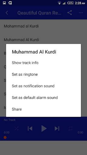 Beautiful Quran Recitation mp3 screenshot 4