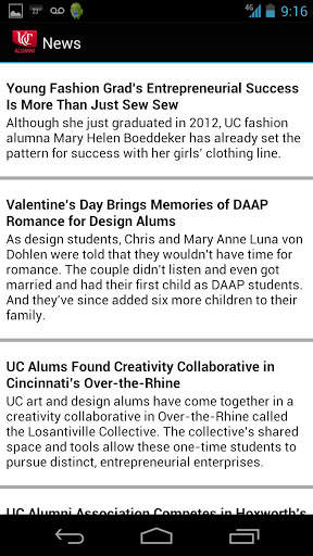 UC Alumni screenshot 4
