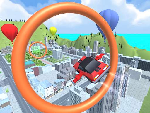 Flying Car Simulator: Car Game screenshot 2