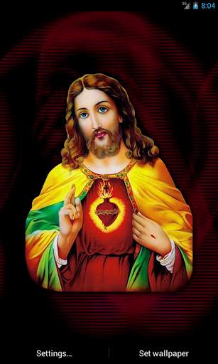Jesus Christ Live Wallpaper screenshot 1