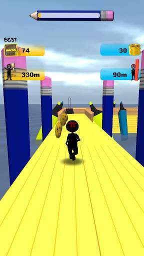 Stickman Run скриншот 7