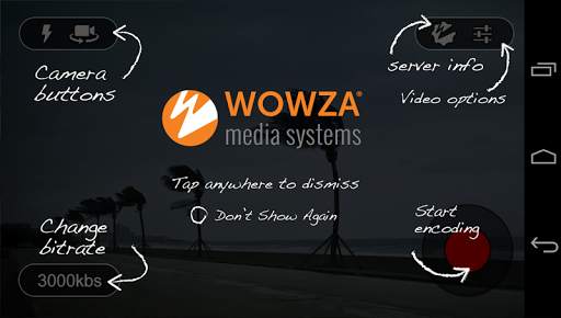 Wowza GoCoder 1 تصوير الشاشة