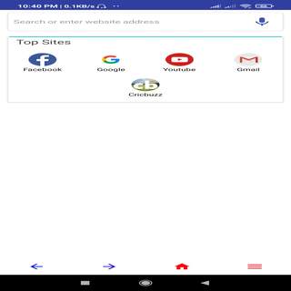 Browser X screenshot 1