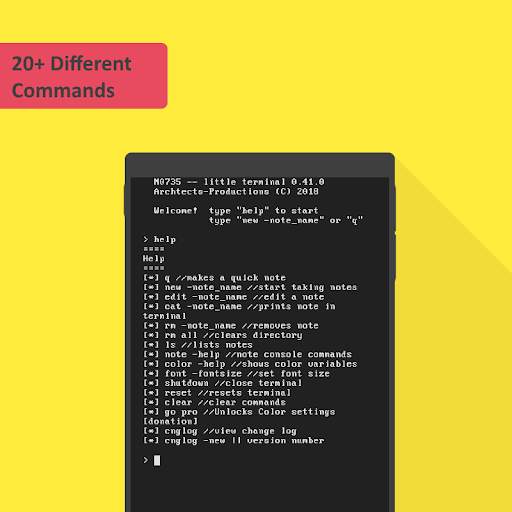 Terminal Note Taking: N073_5 (Free) screenshot 1