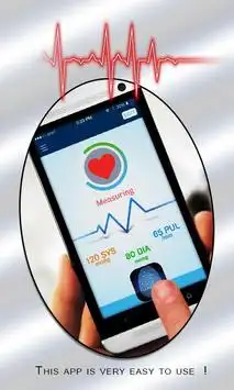 Blood Pressure Finger Scanner BP Prank screenshot 1