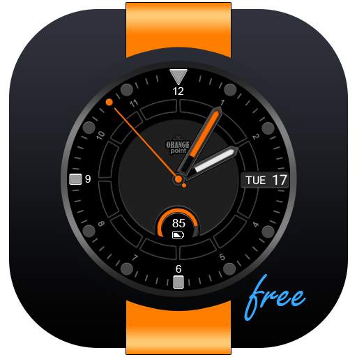 Orange Point Free Watch Face 3.0.1