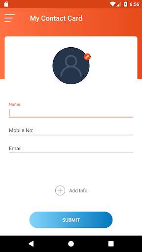 My QR Contacts screenshot 1