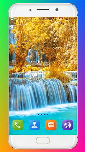 Waterfall Wallpaper HD screenshot 3