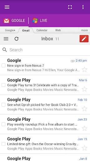 Multi Mail screenshot 2