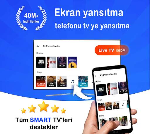 Projektör - HD Video Yansıtma screenshot 1