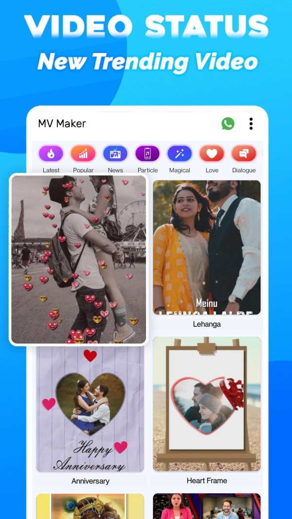 MV Master : MV Video status maker screenshot 1