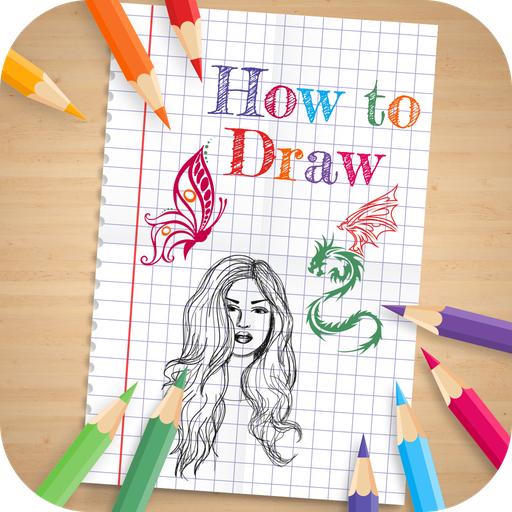 Learn How To Draw Tattoo Step by Step icon