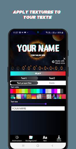 Glitch Intro Maker screenshot 5