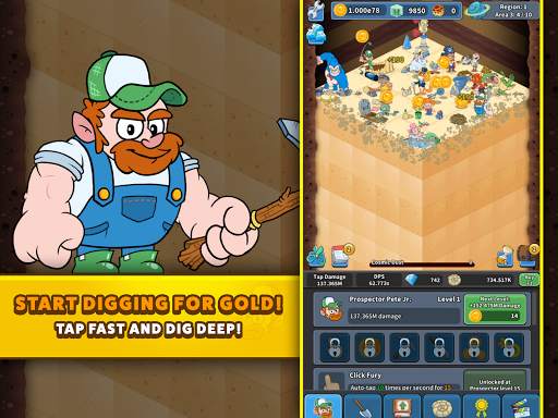 Tap Tap Dig 2: Idle Mine Sim 14 تصوير الشاشة