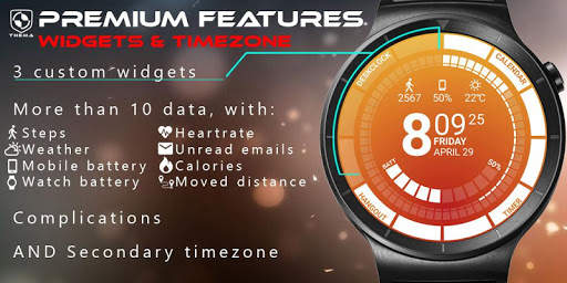 Venom Watch Face & Clock Widget screenshot 6