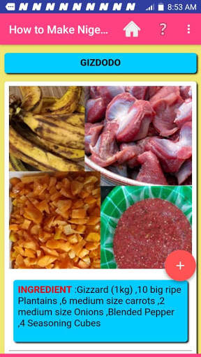 HOW TO MAKE NIGERIAN FOOD screenshot 1