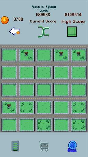 Race to Space 2048 screenshot 1