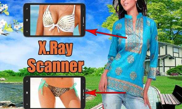 Girl Cloth Xray Scan Simulator screenshot 1