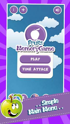 Fruits Memory Game screenshot 1