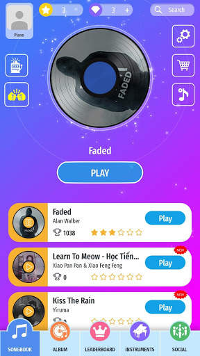 Piano Beat: Tiles Touch screenshot 1
