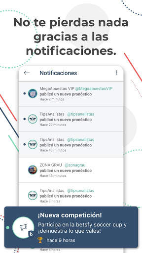 Betsfy – la red social de pronósticos deportivos screenshot 5