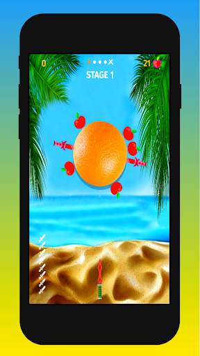 Fruity hit - Throw Knife game screenshot 5
