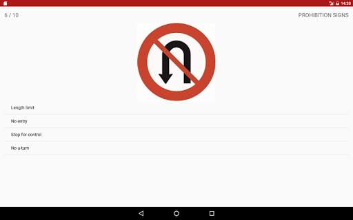 Norwegian Traffic Signs screenshot 11