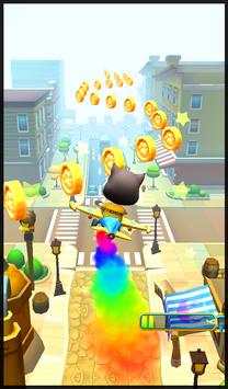 Subway Cat : dash & Run  Endless Simulator Game скриншот 4