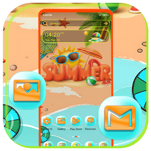Summer Theme Launcher icon