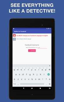 NEW Stalker For Facebook 2017 screenshot 4